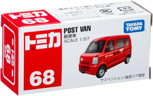 Vista 3 de Takara Tomy Tomica #068 Post Van (Suzuki Cuna)