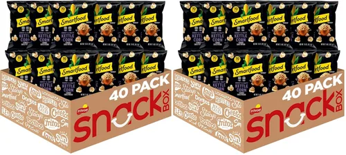 Vista 13 de Smartfood White Cheddar - Palomitas de maíz, sabor queso cheddar blanco, 0.625 onzas (paquete de 40)