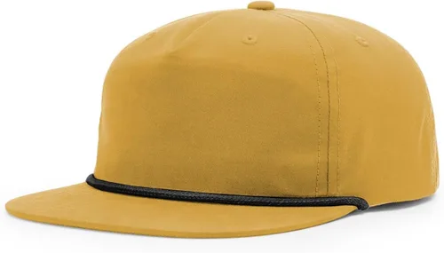 Vista 23 de Richardson 256 Umpqua 5 Panel UPF 50+ Gorras Snapback Premium con Clasificación Cuerda de moca oscuro / caqui