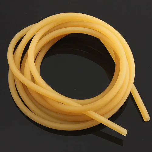 Vista 5 de Tubo de goma de látex natural, 1/4 pulgadas de diámetro interior x 3/8 pulgadas de diámetro exterior de 3.3 pies de diámetro exterior para hospital