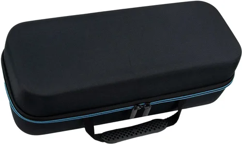 Vista 4 de Funda rígida de EVA para Samsung The Freestyle Proyector y base de batería, el proyector Freestyle Todos los accesorios Bolsa de almacenamiento