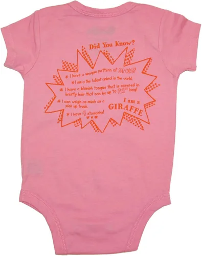 Vista 2 de Peek-A-Zoo Become an Animal - Mameluco de manga corta súper suave para bebé + bebé (0-24 meses)