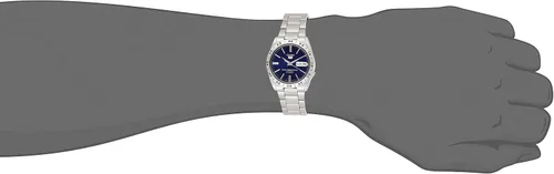 Vista 5 de SEIKO SNKD99 5 - Reloj de acero inoxidable con esfera azul para hombre Blanco Reloj automático
