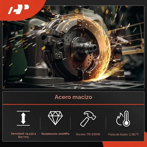Vista 4 de A-Premium Polea del cigüeñal del equilibrador armónico del motor compatible