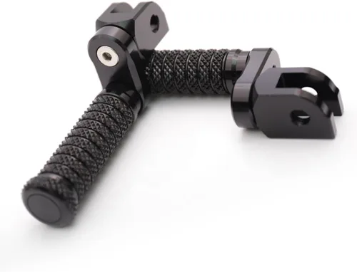 Vista 2 de MC MOTOPARTS POLE - Clavijas de pie delanteras elevadoras de extensión CNC de 0.984 in compatibles con YZF R3 2015-2017