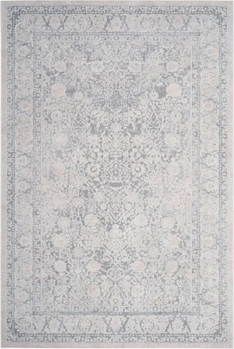 Vista 24 de SAFAVIEH Reflection Collection - Alfombra decorativa, 2 pies 3 pulgadas x 3 pies, color beige y crema, no desprende pelusa y es fácil de limpiar
