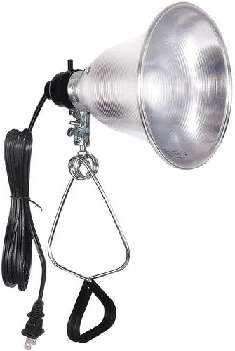 Vista 16 de Simple Deluxe Paquete de 1 lámpara de abrazadera de 10.5 pulgadas, enchufe E26 de 250 vatios (bombilla no incluida), reflector de aluminio y base
