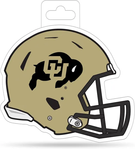 Vista 40 de Rico Industries NCAA - Calcomanía para casco de corte en forma de 4.75 x 5 pulgadas