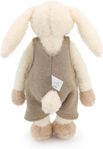 Vista 3 de Conejito de Pascua de peluche, juguete de conejo de ropa suave para niños, recién nacidos, niños y niñas, juguetes de peluche adorables y adorables