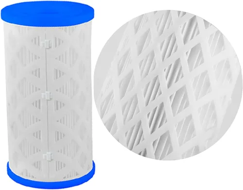 Vista 6 de Paquete de 6 filtros universales para piscina tipo A tipo C o III de repuesto para bomba de cartucho de filtro de piscina, filtro reutilizable tipo