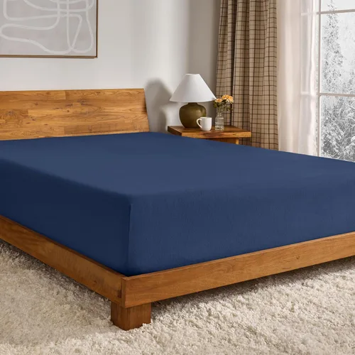 Vista 15 de Bare Home – Sábana bajera ajustable, 100% franela de algodón