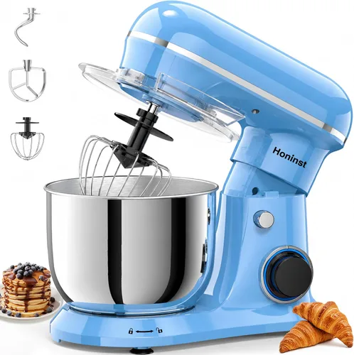 Vista 16 de Honinst Batidora eléctrica de pie 4QT, mezclador de cocina compacto de Verde