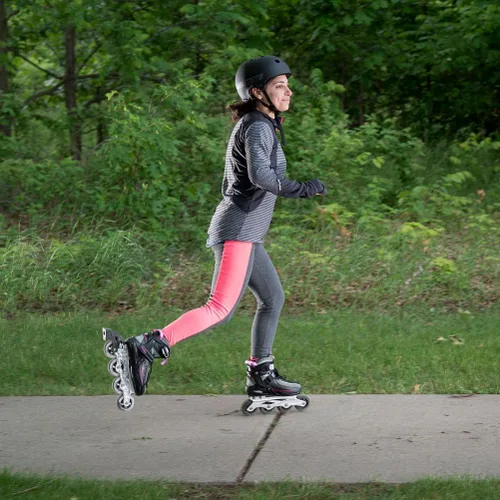 Vista 3 de 5th Element Lynx - Patines en línea para mujer con correa ajustable, ruedas de 3.150 in y bota suave, patines en línea perfectos para Roller Derby