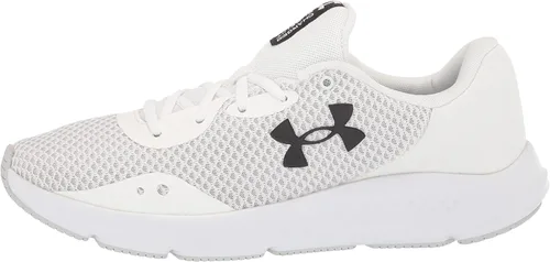 Vista 8 de Under Armour Charged Pursuit 3 - Tenis de correr para mujer, Negro