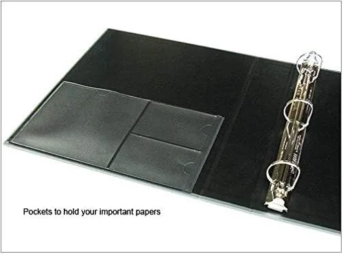 Vista 6 de Corpkit personalizado Hotstamp Thriftkit Corporate Kit con actas impresas y estatutos/acuerdo operativo, carpeta, funda, sello corporativo, Negro