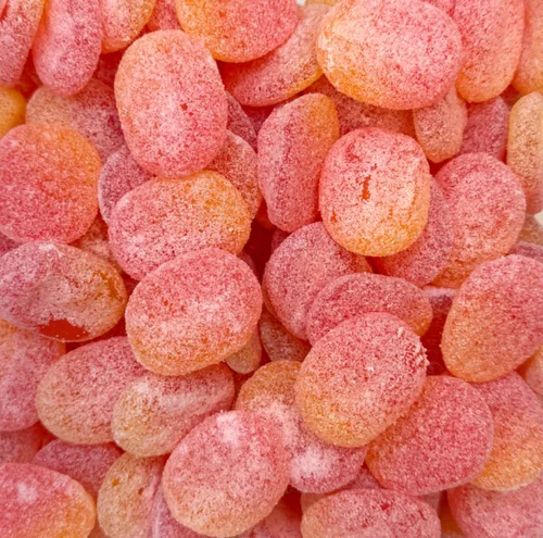 Vista 3 de Gomitas de fresa sin azúcar – Caramelo masticable afrutado Swedish Pick and Mix Classic Caramelo sin azúcar 16 oz – 1 libra – 16.01 oz