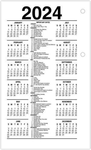 Vista 3 de AT-A-GLANCE Recambio de calendario de escritorio diario 2023, 3-1/2 x 6 pulgadas, hoja suelta (E71750)