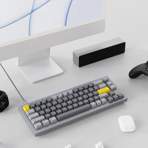 Vista 6 de Keychron Q2 Teclado mecánico personalizado con cable macro programable QMKVIA aluminio completo interruptor Gateron G Pro Brown intercambiable 65