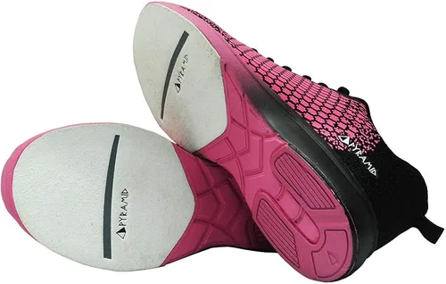 Vista 4 de Pyramid Path Lite - Zapatos de boliche de malla sin costuras para mujer