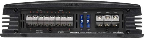 Vista 3 de Powerbass ASA3-400.4 100W Amplificador de 4 canales