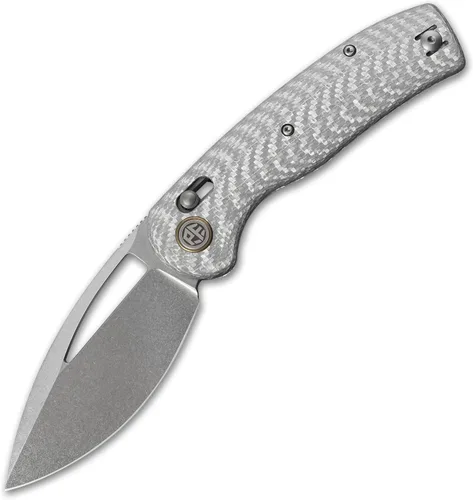 Vista 9 de Petrified fish PFP13 Viper Cuchillo Plegable, Hoja de Acero K110 Negro Lavado a la Piedra de 3.5", Mango G10 Cuchillo de Bolsillo para Camping EDC