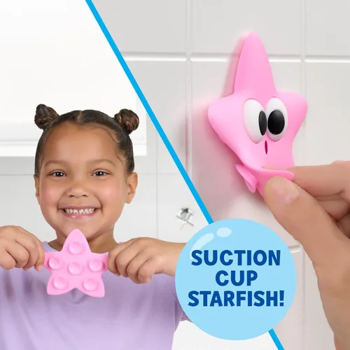 Vista 4 de Baby Shark Sensory Fun Friends, paquete de 4, juguetes para ansiedad, desarrollan habilidades sensoriales (más de 4 meses)