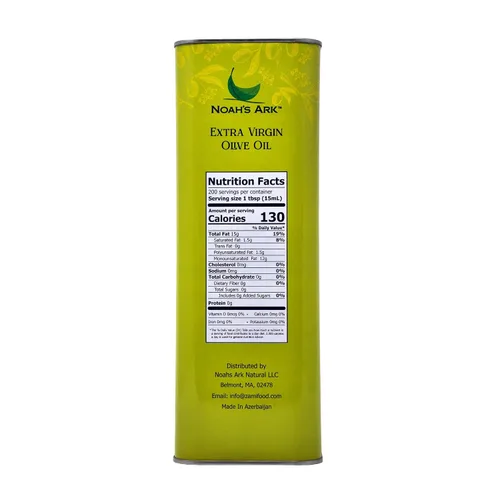 Vista 2 de Aceite de oliva virgen extra prensado en frío y fresco Arbequina de Noah's Ark Origen único, alto polifenol - 3L/101 oz