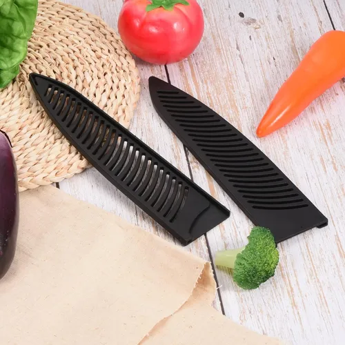 Vista 6 de PATIKIL Fundas de seguridad PP para cuchillo de chef de 9.5 pulgadas, paquete de 2 cuchillos, protector de cuchillos, protector de cuchillas, funda