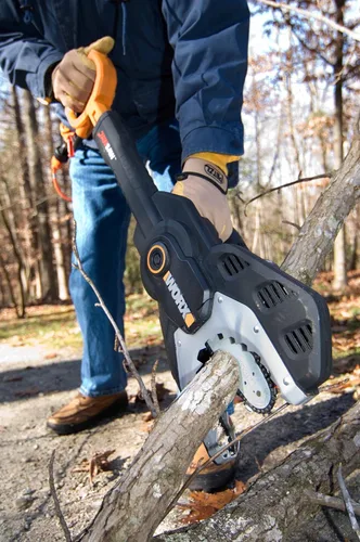 Vista 4 de Motosierra eléctrica Worx WG307 JawSaw de 5 amperios