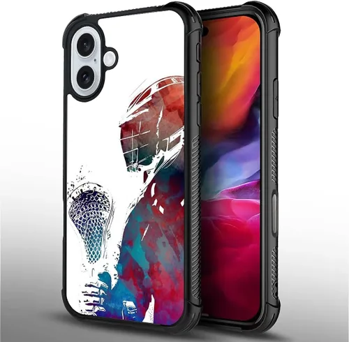 Vista 11 de Compatible con funda para iPhone 6 Plus/6s Plus,Bite Your Teeth Diseño de patrón asombroso, funda trasera dura de PC anti-arañazos y a prueba