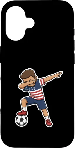 Vista 32 de Dab, Patriotic American Flag Player Case for iPhone 17