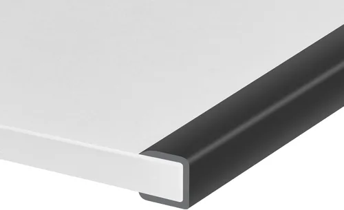 Vista 17 de Borde de goma protector, canal en U autoadhesivo de 1-1/2 pulgadas para maderas, bandas flexibles en forma de U para despegar y pegar, protector