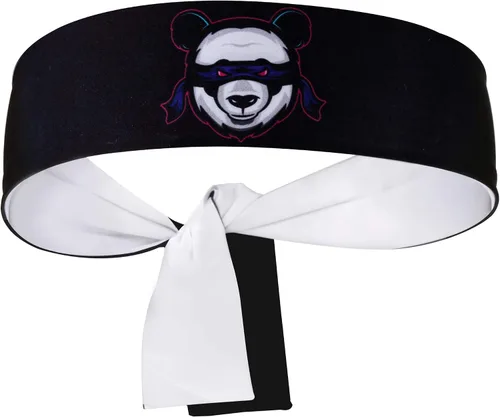 Vista 19 de Diadema reversible de guerrero, Bushido Hachimaki para karate, Halloween, sushi