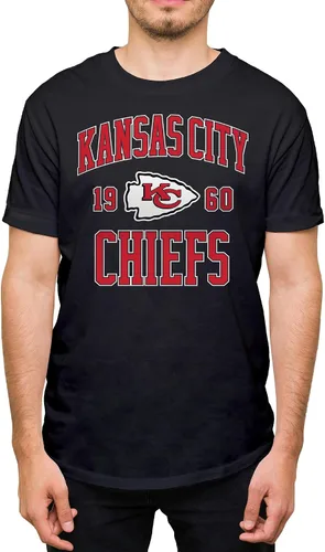 Vista 6 de Hybrid Sports - NFL Established - Officially Licensed Adult Short Sleeve Fan Tee for Men and Women - Team