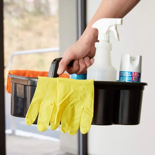 Vista 8 de Rubbermaid Productos Comerciales Deluxe Carrito de Transporte para Café para Llevar/Bebidas Suave Postmates/Uber Eats/Entrega de Comida Productos