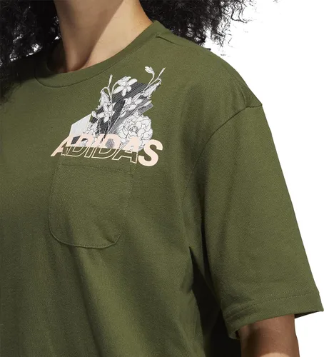 Vista 5 de adidas Camiseta con bolsillo Nini Graphics para mujer