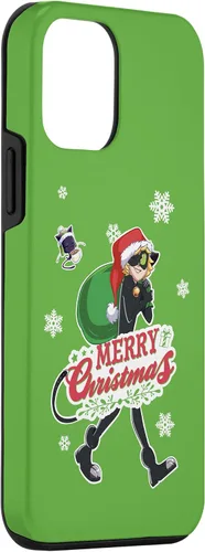 Vista 3 de Funda para iPhone 12 mini Miraculous Ladybug Merry Christmas from Cat Noir