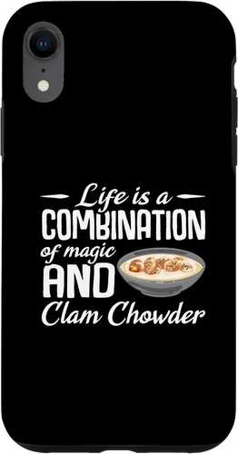 Vista 24 de iPhone 16 Life is a combination of magic and Clam Chowder Case