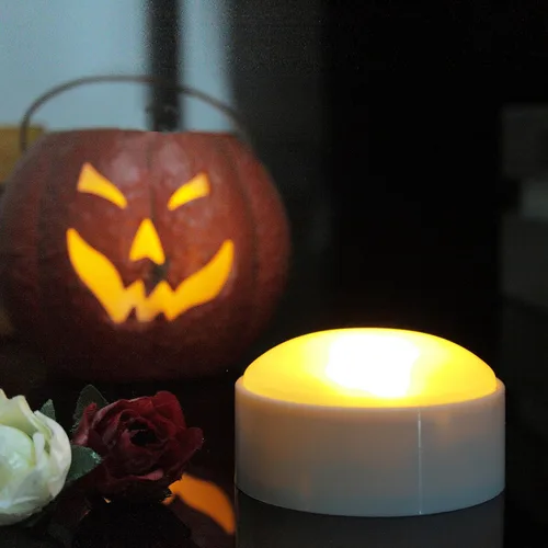 Vista 2 de Luces blancas de calabaza