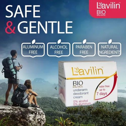 Vista 5 de Lavilin Crema desodorante para axilas - 0.44oz/12.5g