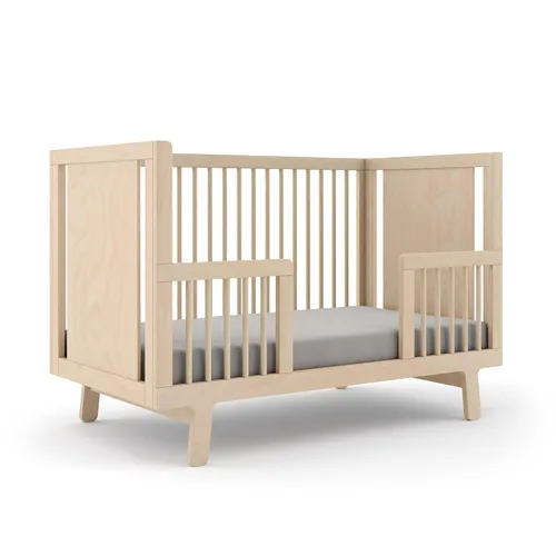 Vista 3 de OEUF Sparrow Kit de conversión de cama para niños pequeños, abedul, convierte la cuna gorrión en cama para niños pequeños, certificado GREENGUARD