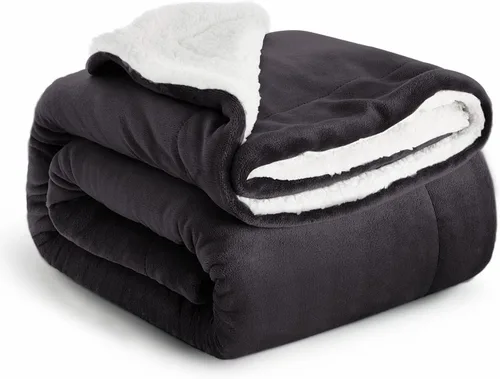 Vista 58 de IR Imperial Rooms Mantas Sherpa de color rosa bebé tamaño King para cama – Paquete al por mayor de 9 mantas Sherpa – Manta suave y esponjosa