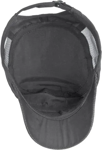Vista 3 de Gorra militar de malla para hombre, gorra de verano para hombre, gorra de billete corto