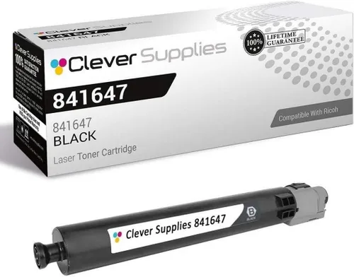 Vista 117 de CS - Cartucho de tóner compatible para Ricoh C220 406046 Color negro láser Aficio SP C220 Aficio SP C220A Aficio SP C220DN Aficio SP C220N Aficio SP