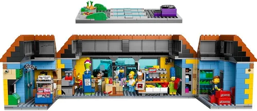 Vista 2 de Kit del supermercado de Los Simpsons de LEGO 71016