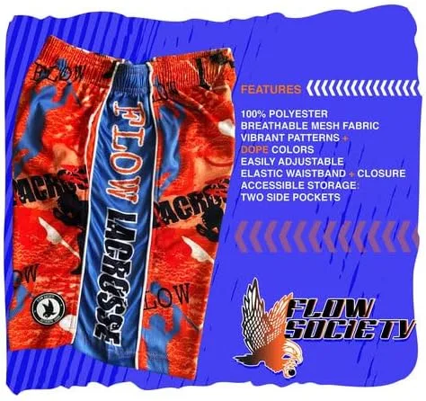 Vista 7 de Flow Society Home Run - Pantalones cortos deportivos para niños, pantalones cortos deportivos para gimnasio