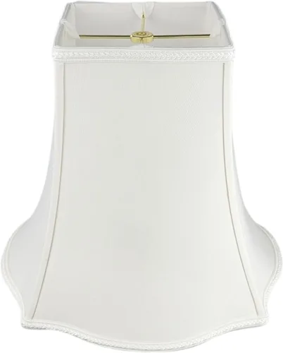 Vista 9 de Royal Designs Fancy - Pantalla cuadrada para lámpara, color dorado antiguo, 4.5 x 10 x 8.75 pulgadas