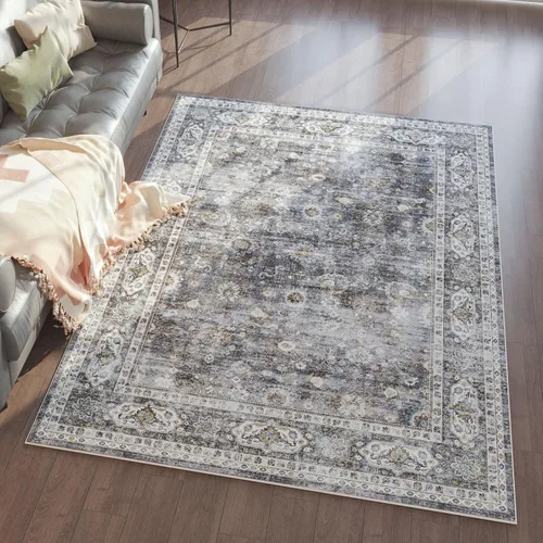 Vista 58 de Rugcomf Alfombra de Entrada de 2'x3' - Patrón Paisley, Tapete para Puerta de Entrada Interior, Floral Vintage, Lavable a Máquina, Alfombra