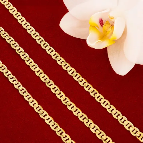 Vista 5 de LIFETIME JEWELRY - Collar de cadena de 0.118in, chapado en oro de 24 quilates