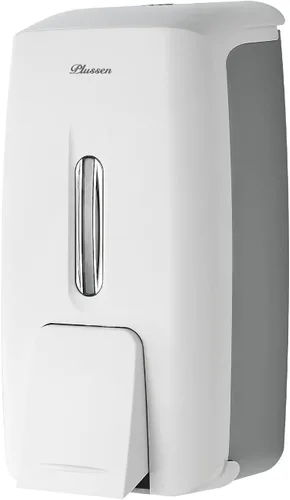 Vista 11 de Dispensador de jabón adhesivo para montaje en pared, dispensador de jabón comercial, 800ml, sin taladro, dispensador de desinfectante de manos